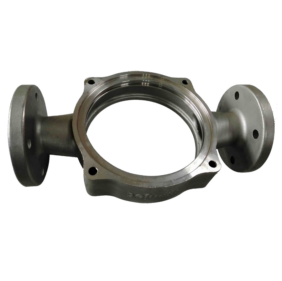 Material: Stainless Steel AISI 316, AISI 304, 304L, 316L Process: Investment Casting + CNC Machining Weight: 2.50 kg Application: Valve Housing
